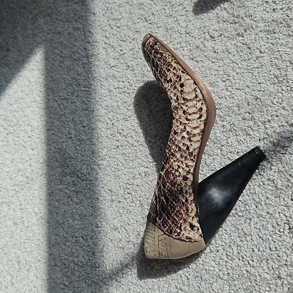 Vintage Miss Sixty Snakeskin leather heels - Picture 9 of 15